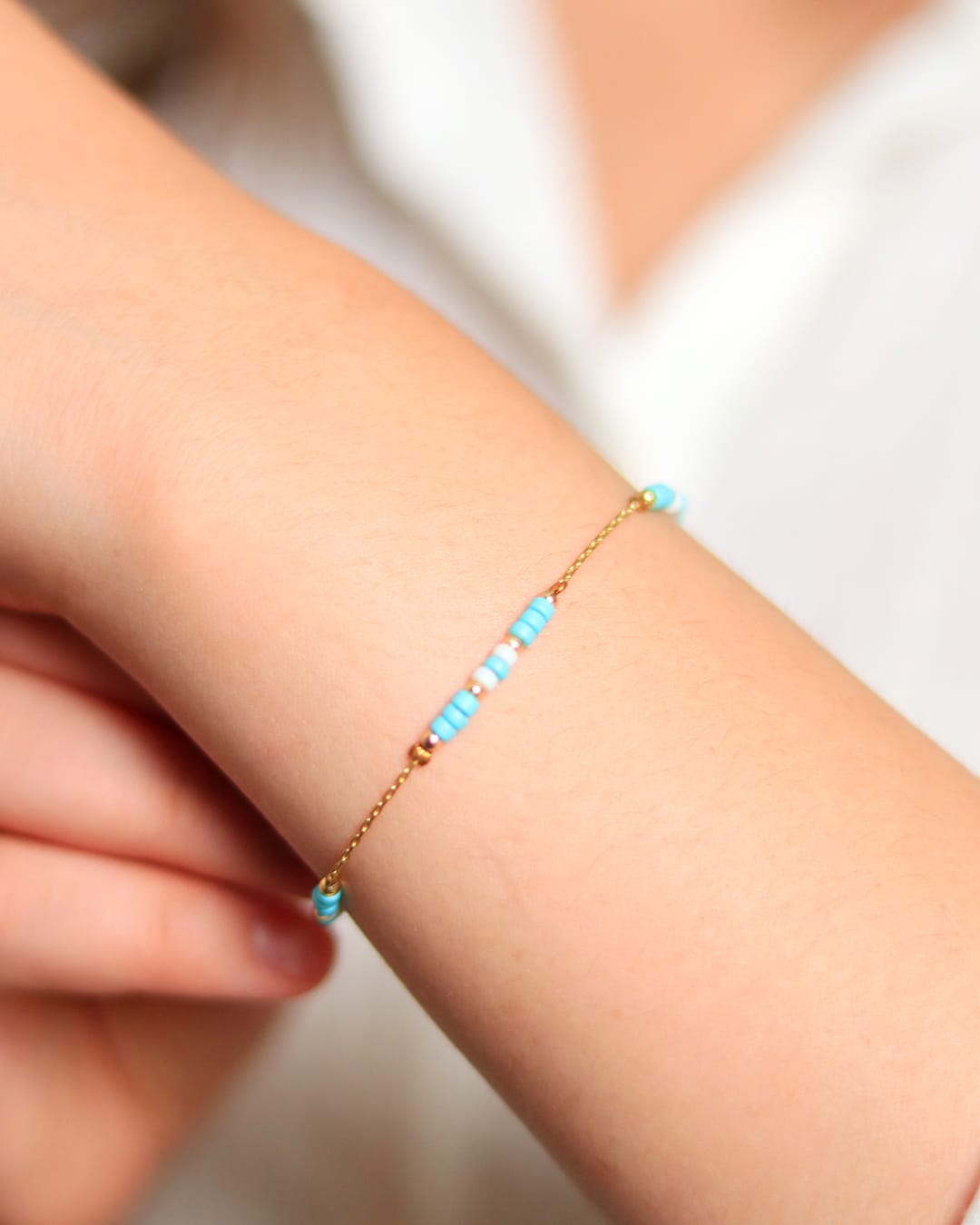 Bracelet Turquoise Minimaliste