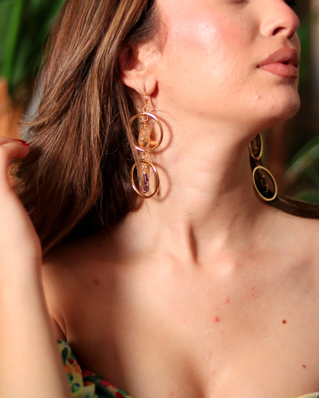 Boucles d’oreilles Duo Cristal – Image 4